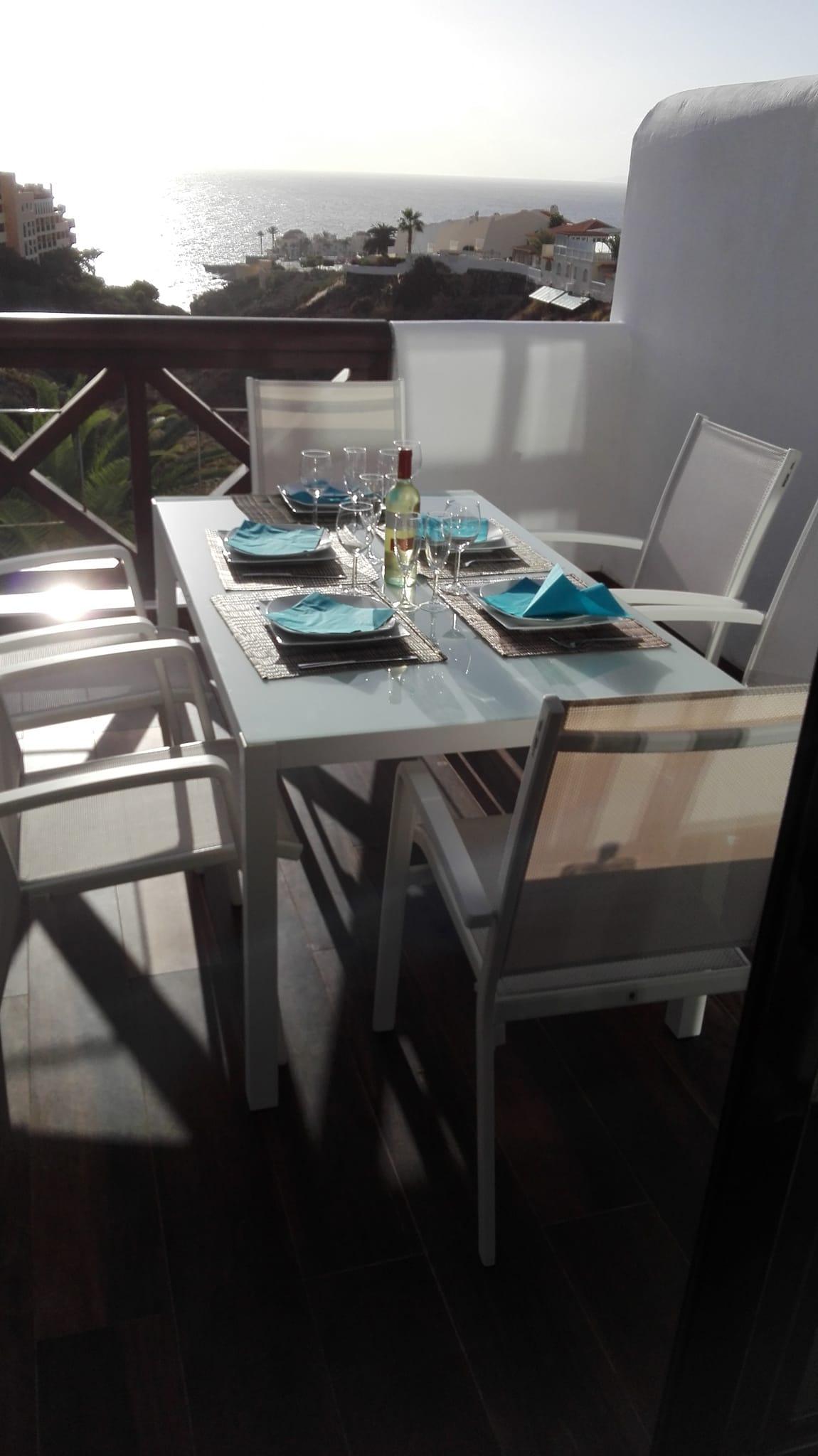 Seaside Duplex Apartment for Rent in Adeje Paradise, Playa Paraiso